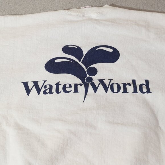 Denver Water World Vintage White Employee Crewneck (XXL) - Picture 10 of 11